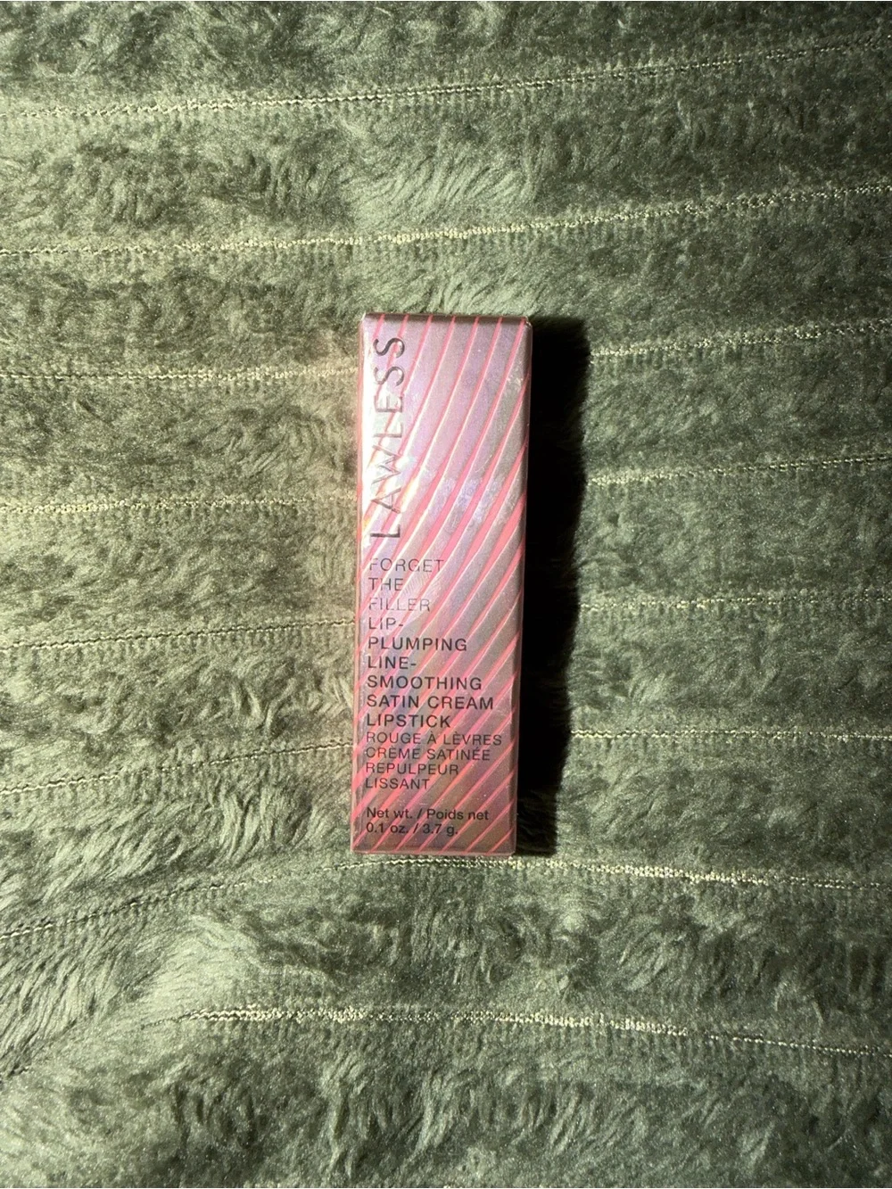 LAWLESS Forget the Filler Lip-Plumping Line-Smoothing Satin Cream Lipstick